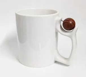 Кружка с баскетбольным мячом